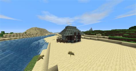 The Hut On The Beach Minecraft Map