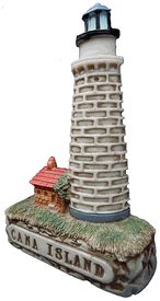 There are over 100 lighthouses in the miniature series. LEFTON LIGHTHOUSES.