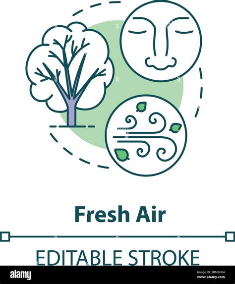 Fresh Air Concept Icon Stock Vector Image And Art Alamy