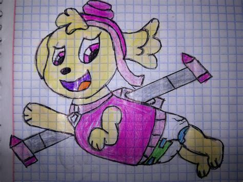 Paw Patrol Skye In Diapers By Edgarbebe090418 On Deviantart