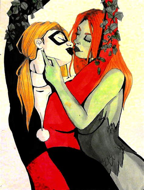 Harley Quinn And Poison Ivy 2 By Larutzi On Deviantart