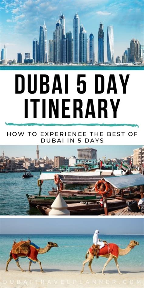Dubai Itinerary For 5 Days A Highlights Tour Through The Best Of Dubai