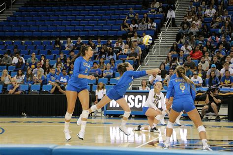 No 16 Ucla Womens Volleyball Continues Road Trip Takes On Washington