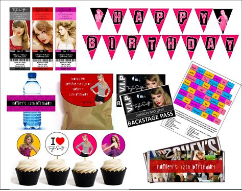 Diy Taylor Swift Party Games And Printables Taylor Swift Party Taylor