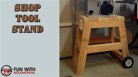Project Build A Quick And Easy Stand For Your Shop Tools Youtube