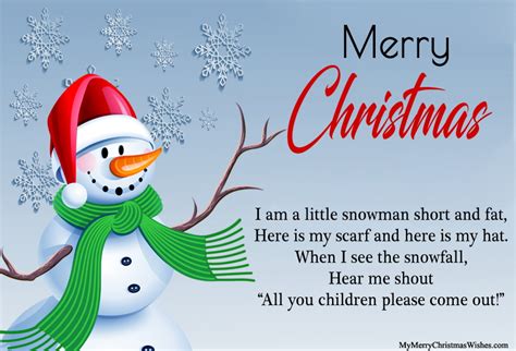 Cute Christmas Snowman Quotes And Sayings Short Snowman Poem