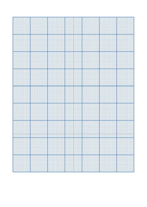 Printable Graph Paper 10 Squares Per Inch Printable