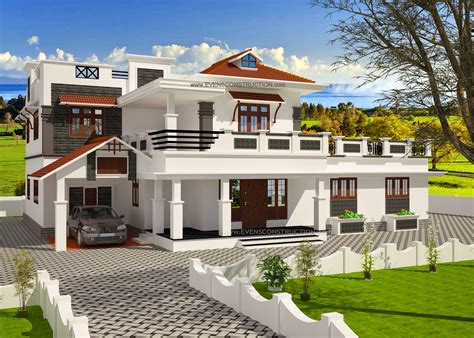 Evens Construction Pvt Ltd Contemporary Kerala Style House