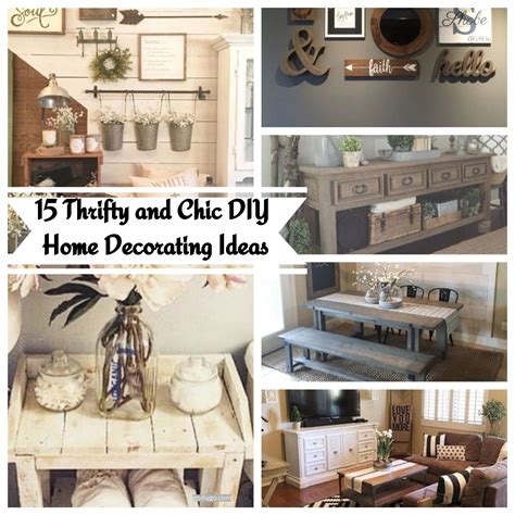 15 Thrifty And Chic Diy Home Decorating Ideas Godiygocom