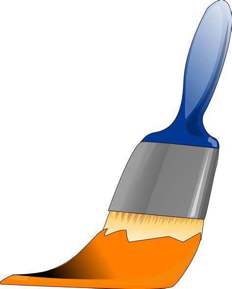 Pinsel Farbe Orange Kostenlose Vektorgrafik Auf Pixabay