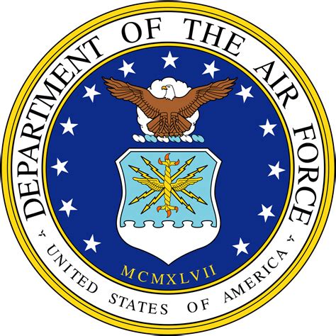 Fileseal Of The United States Department Of The Air Forcesvg