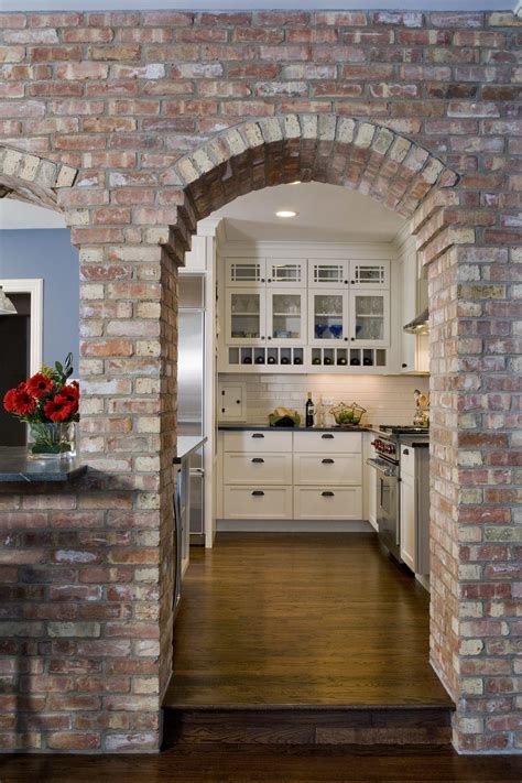 Kitchen Cabinets With Arch Design Using Arches In Open Plan Kitchens