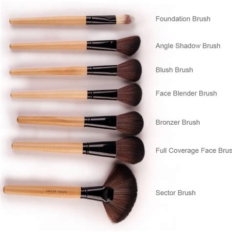 Different Types Of Makeup Brushes And Their Uses Musely