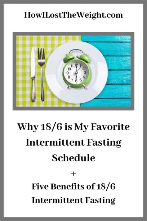Five Benefits Of 186 Intermittent Fasting • How I Lost The Weight
