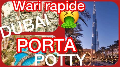 Porta Potty Full video voilà ce qui se passe à Dubai avec les influenceuses mannequin etc