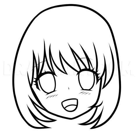 How To Draw An Anime Face For Beginners Step By Step Drawing Guide