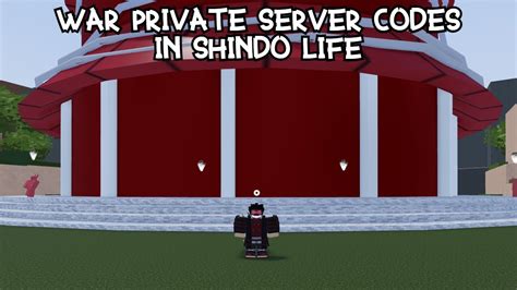 Open the game and locate the large 'play' remember to enter the game after you've redeemed your code to ensure it works. War Private Server Codes In Shindo Life - YouTube