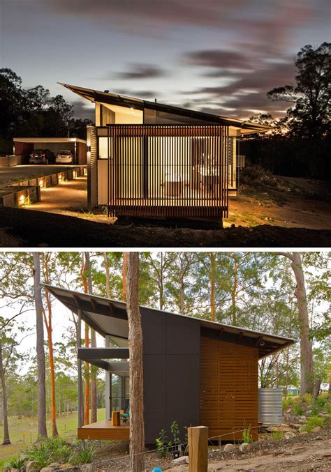 16 Examples Of Modern Houses With A Sloped Roof Contemporist