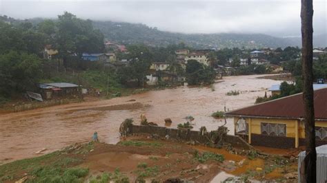 Mudslides Floods Sweep Through Sierra Leone Capital Freetown 312 Dead