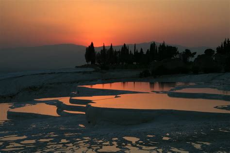 Sunset At Pamukkale Free Photo Download Freeimages