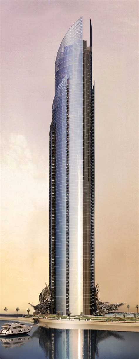 D1 Innovarchi Futuristic Skyscraper Tower Future Building Más Sobre