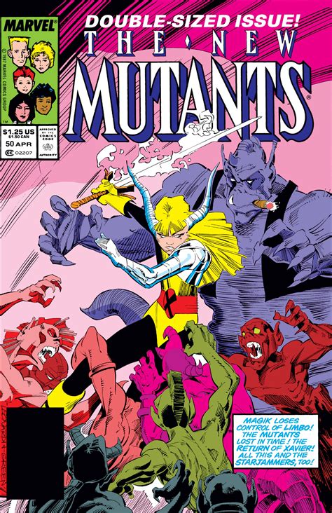 New Mutants 1983 50 Comic Issues Marvel