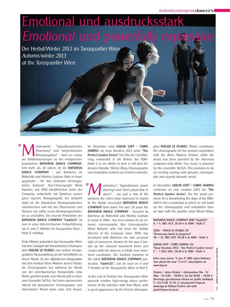 Dancers Magazine Issue 213 By Dancers Culture And Lifestyle
