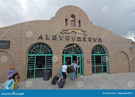 Amtrak Train Station In Albuquerque New Mexico Editorial Stock Image
