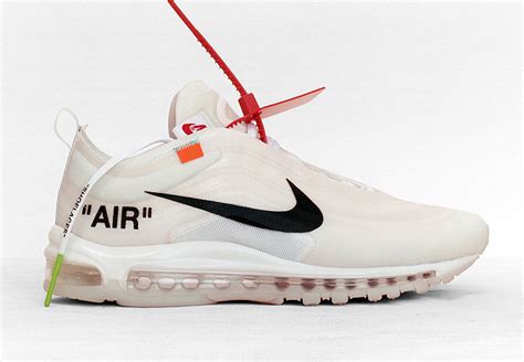 Off White X Nike Air Max 97 The Ten Sneakerb0b Releases