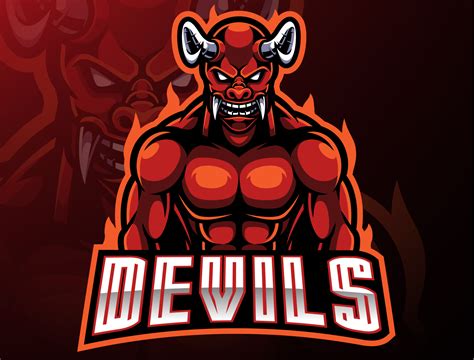 Red Devil Mascot Logo Design By Visink On Dribbble