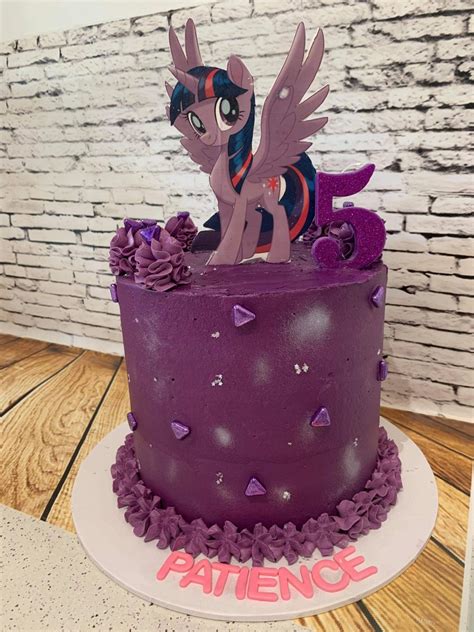 Twilight Sparkle Cake Baking Bliss