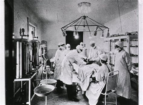 Sydney B Flower The Operating Room At The Brinkley Hospital 1921