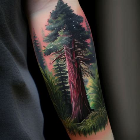 55 Redwood Tattoo Ideas