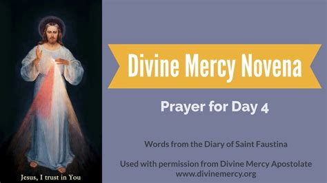 Divine Mercy Novena Day 4 Youtube