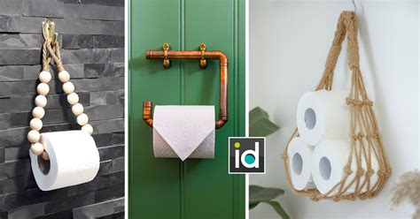 Un Porte Rouleau Papier Toilette Diy Pour La Salle De Bain 13 Inspirations