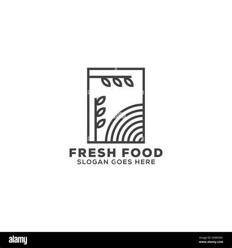 Food Logo Design Stock Vector Images Alamy