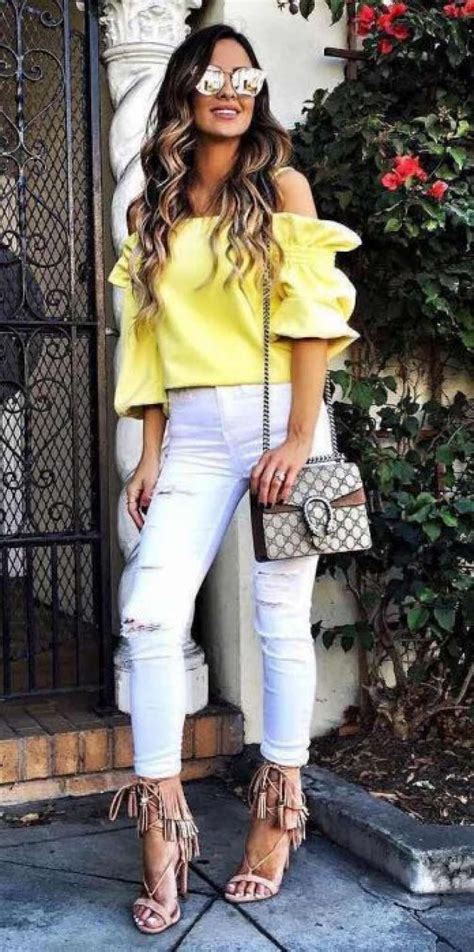 Outfits Con Jeans Y Tacones Ideas Para Lucir Perfecta Spring Summer Outfits Spring Summer
