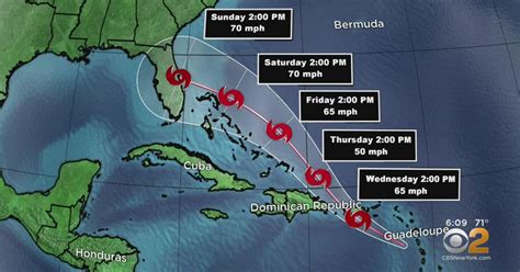 New Yorkers With Ties To Dominican Republic Puerto Rico Tracking Tropical Storm Dorian Cbs