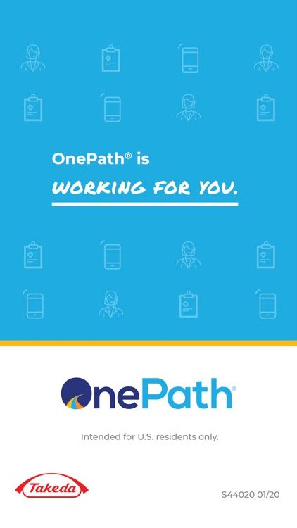 Onepath Mobile App By Takeda Pharmaceuticals International Ag
