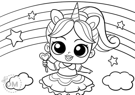 Lol Unicorn Coloring Pages Free Printable Coloring Sheets Sexiz Pix