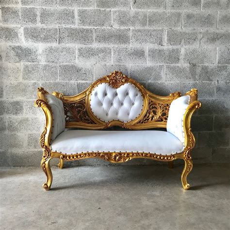 french marquise french furniture baroque furniture rococo settee french tufted settee white