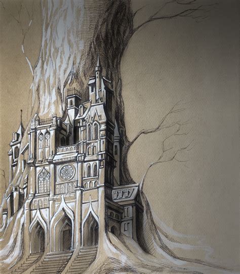 Castle Concept Art Lord Of The Rings On Behance