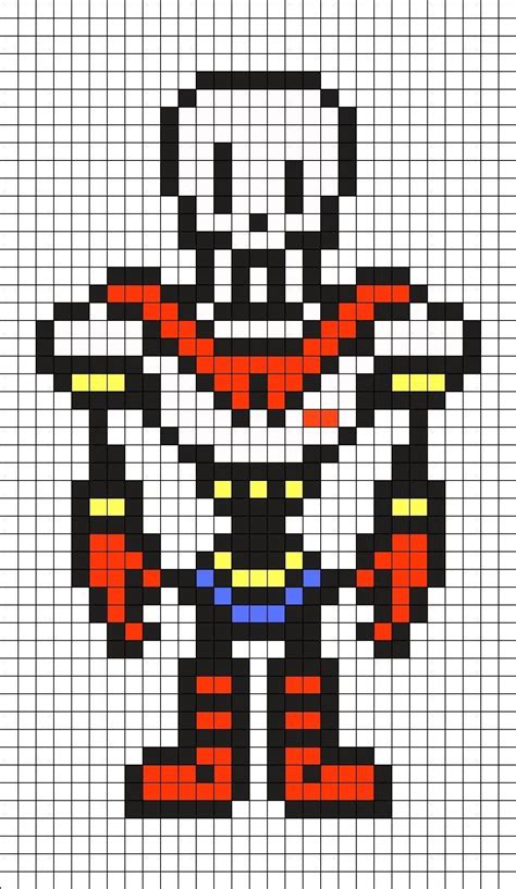 Pin By Connor Mathias On Pixel Art Papyrus Undertale Pixel Art Pixel