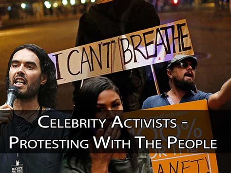 there are celebrity protesters amongst us common folk popdust