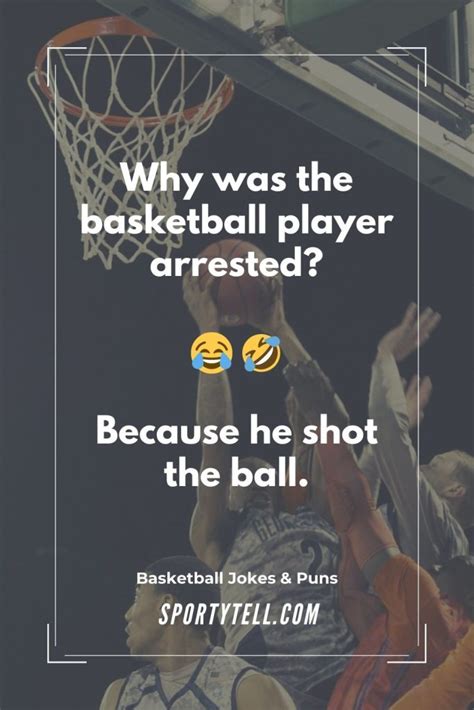 Hilariously Funny Basketball Jokes Puns Sportytell