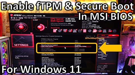 How To Enable Secure Boot And Tpm 20 To Install Windows 11 Images Porn Sex Picture