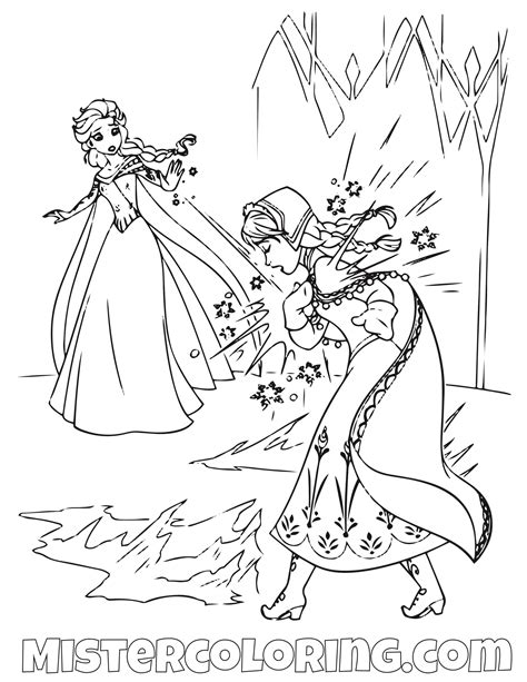 These frozen 2 coloring pages include the whole gang from frozen plus a few new characters: Queen Anna Princess Elsa Frozen 2 Coloring Pages For Kids