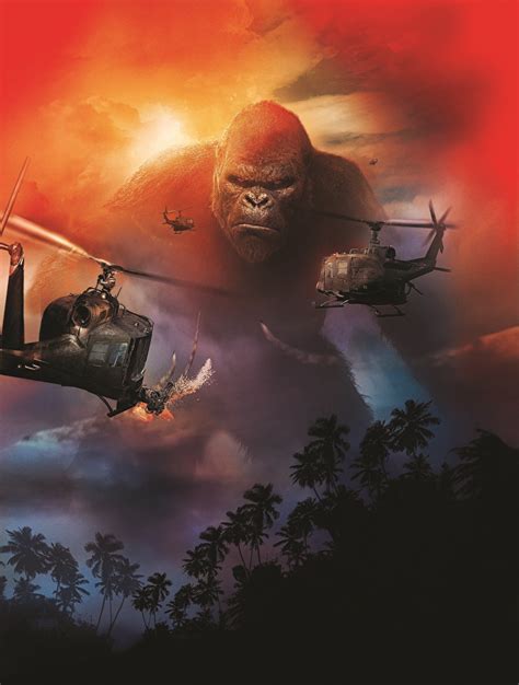 Images Kong Skull Island Helicopter Monkey Film