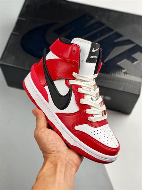 Ambush X Nike Dunk High Chicago Red White For Sale Sneaker Hello