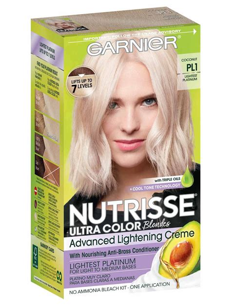 Nutrisse Nourishing Color Creme In Lightest Platinum Blonde Hair Color